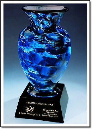 Club Masters Tempest Art Glass Award