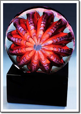 Calypso Sea Urchin Art Glass Award