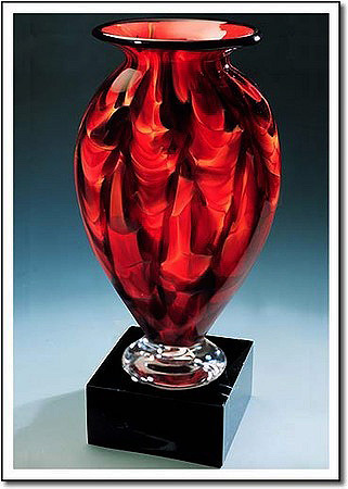 Diamond Ember Mercury Art Glass Award