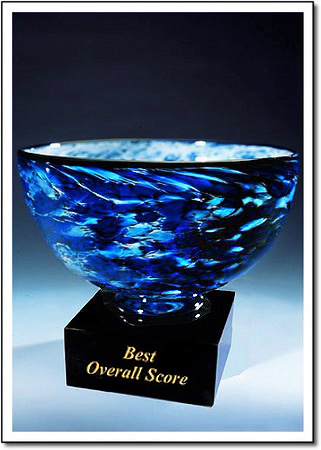 Best Overall Score Art Glass Award