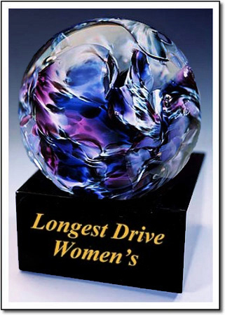 Longest Drive Women's Art Glass Award