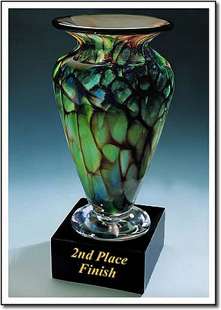 2nd Place Finish Art Glass Award
