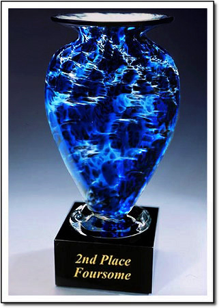 2nd Place Foursome Art Glass Award