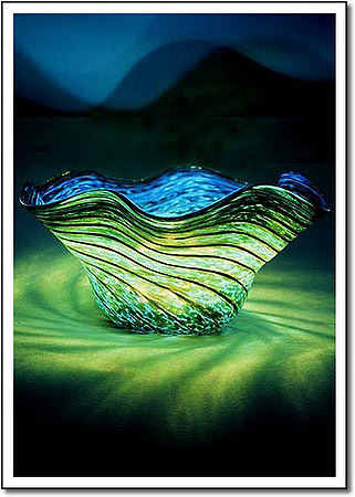 Jade Sea Lantern Art Glass Award
