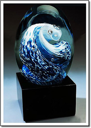 The Great Wave Art Glass Award