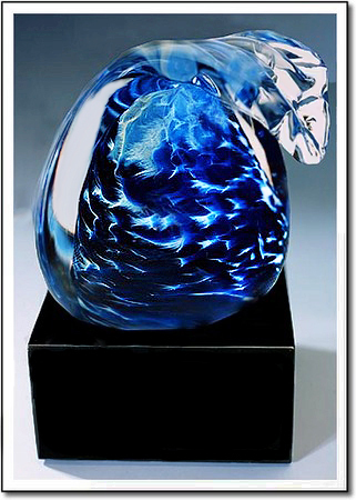 Pacific Wave Art Glass Award