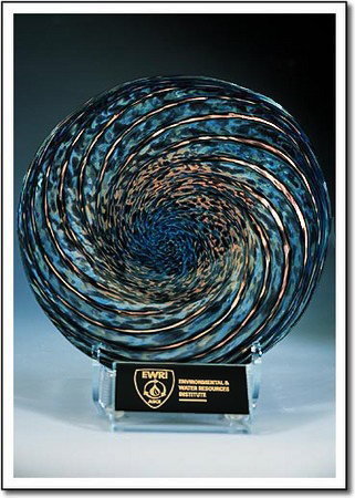 Leopard Art Glass Award