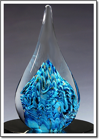 Aqua Dragon Art Glass Award