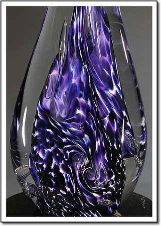 Lavender Mist Art Glass Award