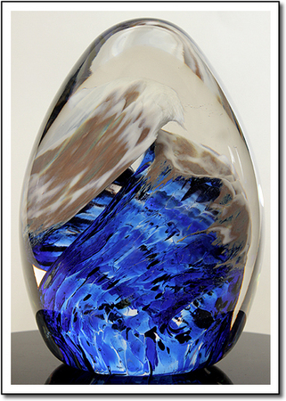 Atlantic Curl Art Glass Award