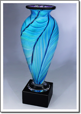 Hyacinth Mercury Art Glass Award
