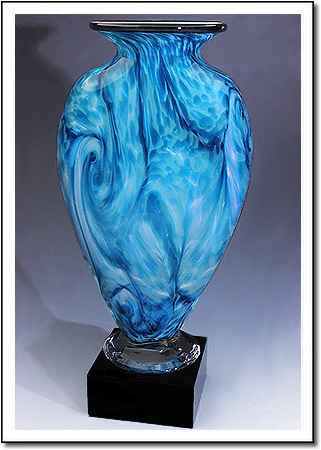 Tropical Breeze Mercury Art Glass Award