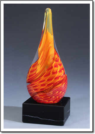 Solar Flare Art Glass Award