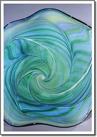 Woodland Fern Art Glass Award