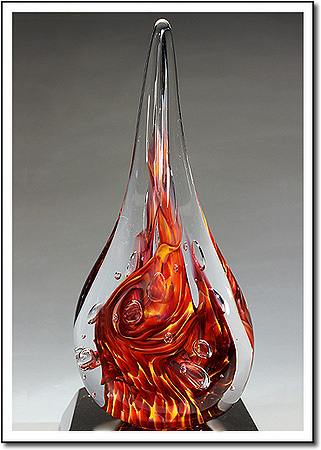 Kilauea Flame Art Glass Award