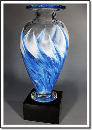 Snow Flurry Mercury Art Glass Award