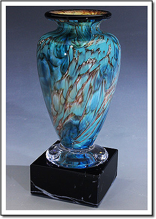 Glacier Dragon Athena Art Glass Award
